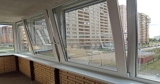 Остекление балкона Мыски цена от 9978 руб. м/п. за 51 часов